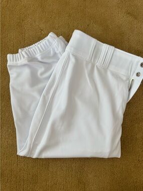 Men's White Baseball Knickers